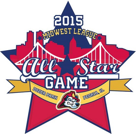 Midwest League All-Star Game 2015 Primary Logo iron on transfers for T-shirts